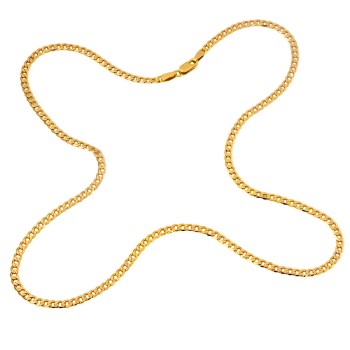 9ct gold 4.7g 18 inch curb Chain